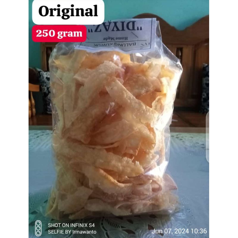 

BALUNG KUWUK DIYAZ SNACK 250 GRAM [[ RENYAH GURIH DAN HALAL