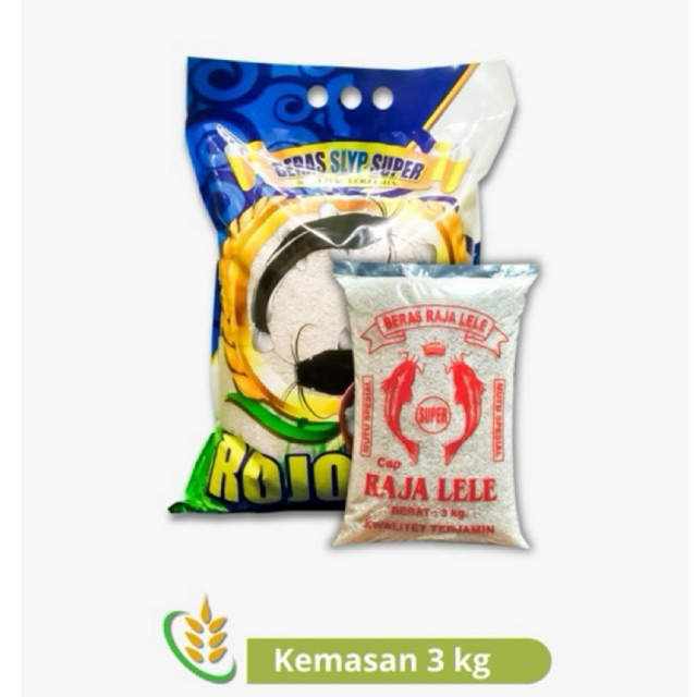 

Beras ( Beras kemasan 3kg )