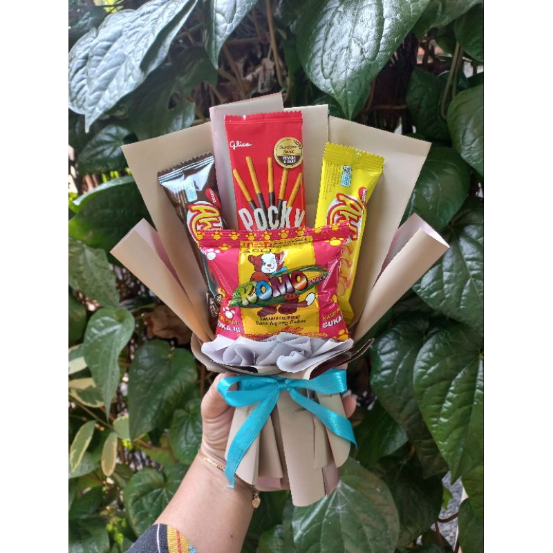 

(READY /TIDAK PO) BUKET SNACK POCKY CIKI AHH /BUKET SNACK HEMAT /BOUQUET WISUDA /BOUQUET ULANG TAHUN / BOUQUET ANIVERSARY DLL