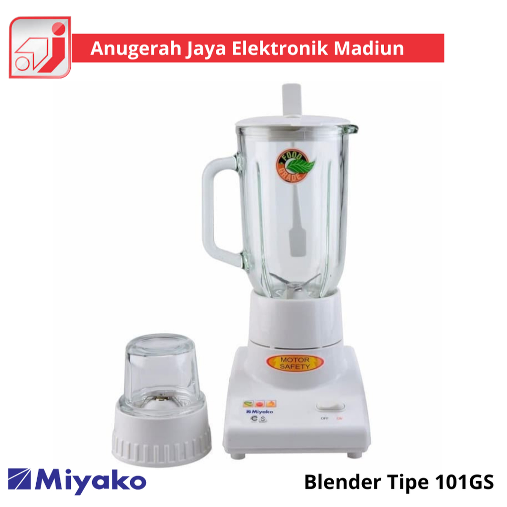 Blender Miyako Gelas Kaca BL 101GS / Blender Miyako BL101GS