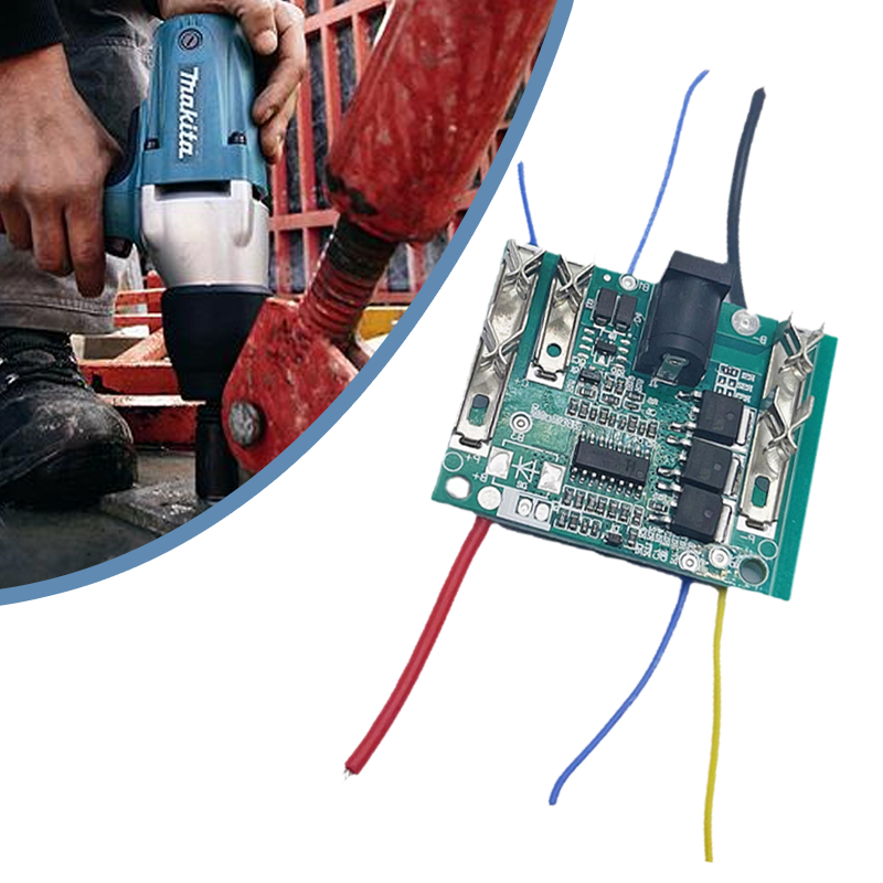 Papan Perlindungan Baterai Modul bms 5s 18-21V 20v Bor cordless drill Baterai Lithium