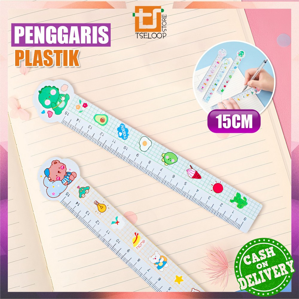 

OFM-A91 Penggaris Plastik 15cm Anak Pelajar Karakter Lucu Alat Tulis Sekolah / Penggaris Lucu Pelajar Plastic Ruler Cartoon Serbaguna