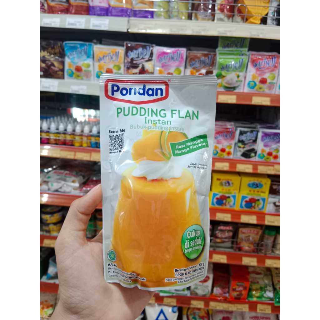 

PONDAN PUDDING FLAN MANGGA POUCH 100GRAM