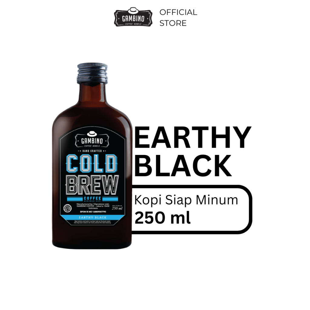 

Gambino Coffee Cold Brew Black Earthy