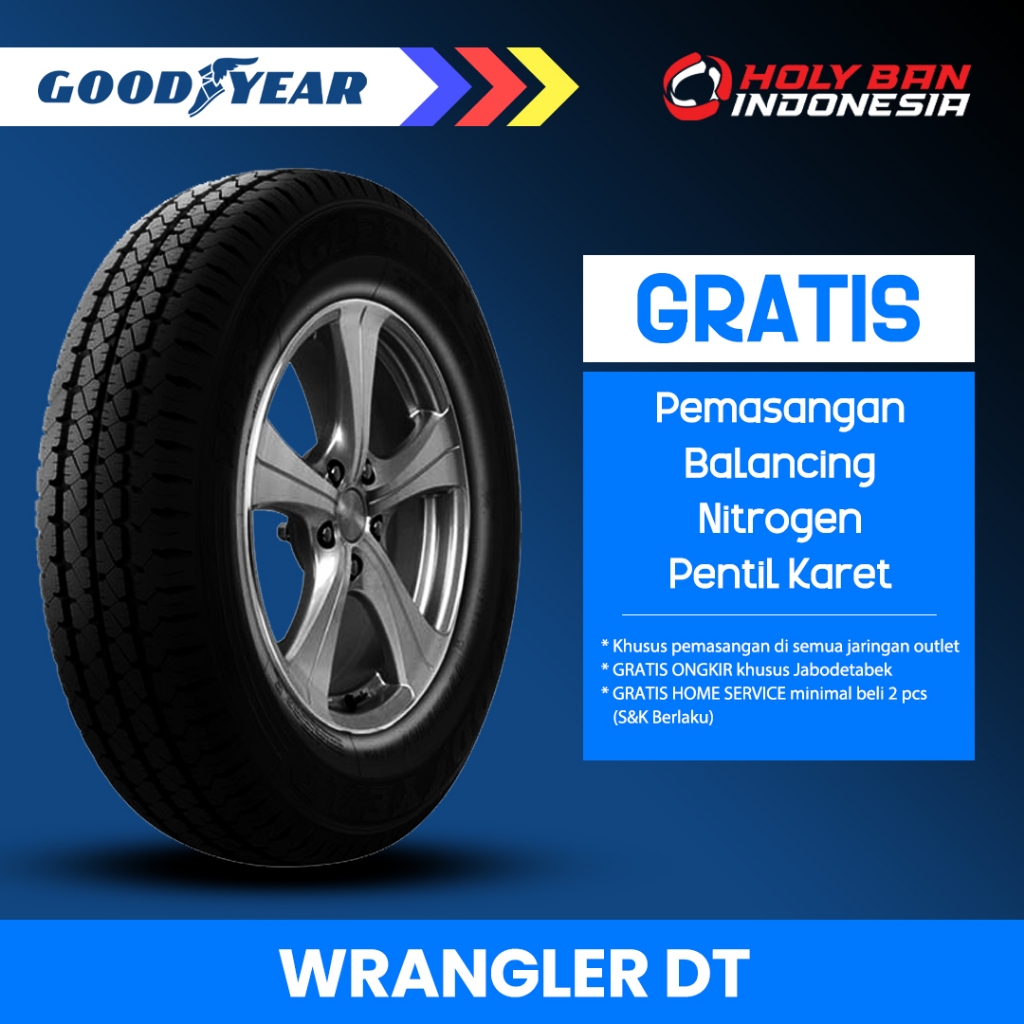 GOODYEAR 175 R13 LT 97/95N WRANGLER DT