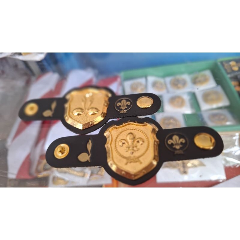 

Ring kacu/kolong premium cor logam pramuka penggalang penegak pembina