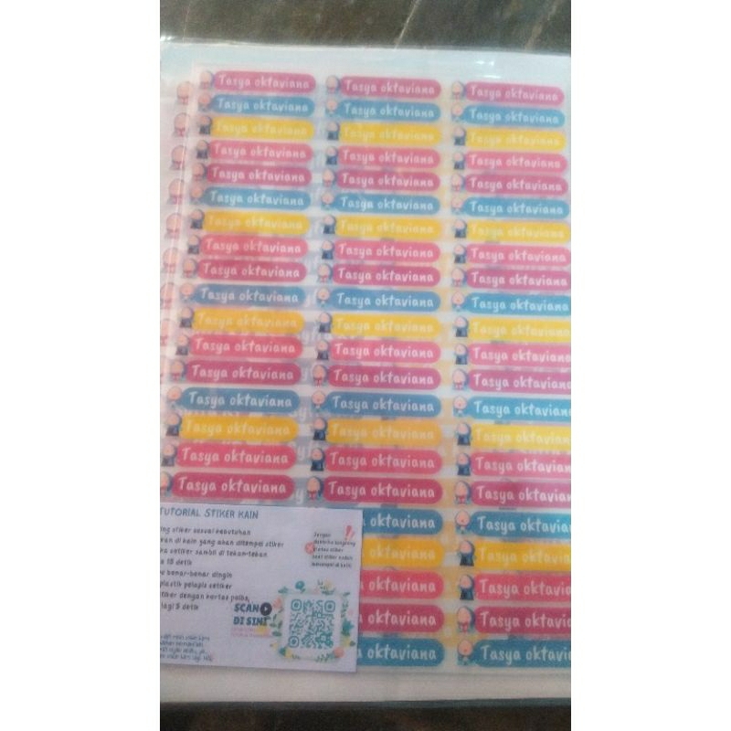 

stiker kain
