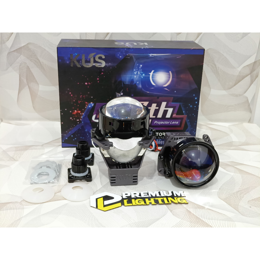 BILED KUS 7 TH Bi Led Projector Lens 3 inch blue lens Projector Biled