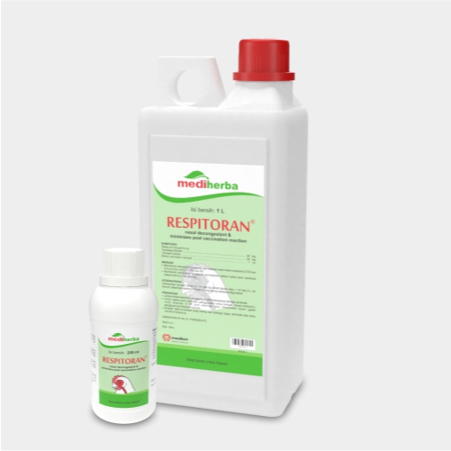 Respitoran 250ml Antibiotik Untuk Hewan - MEDION