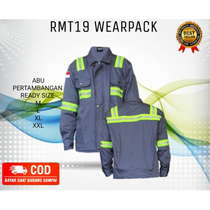 BAJU WEARPACK PERTAMBANGAN,APD KERJA LAPANGAN