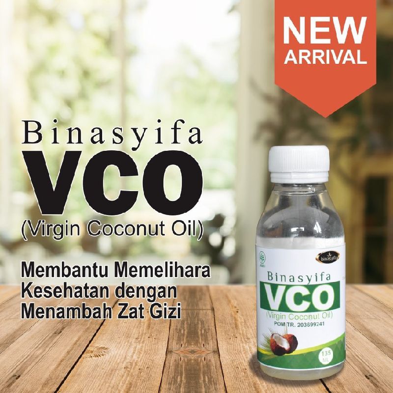 

BINASYIFA VCO 135 ml - Premium Virgin Coconut oil promo terbatas