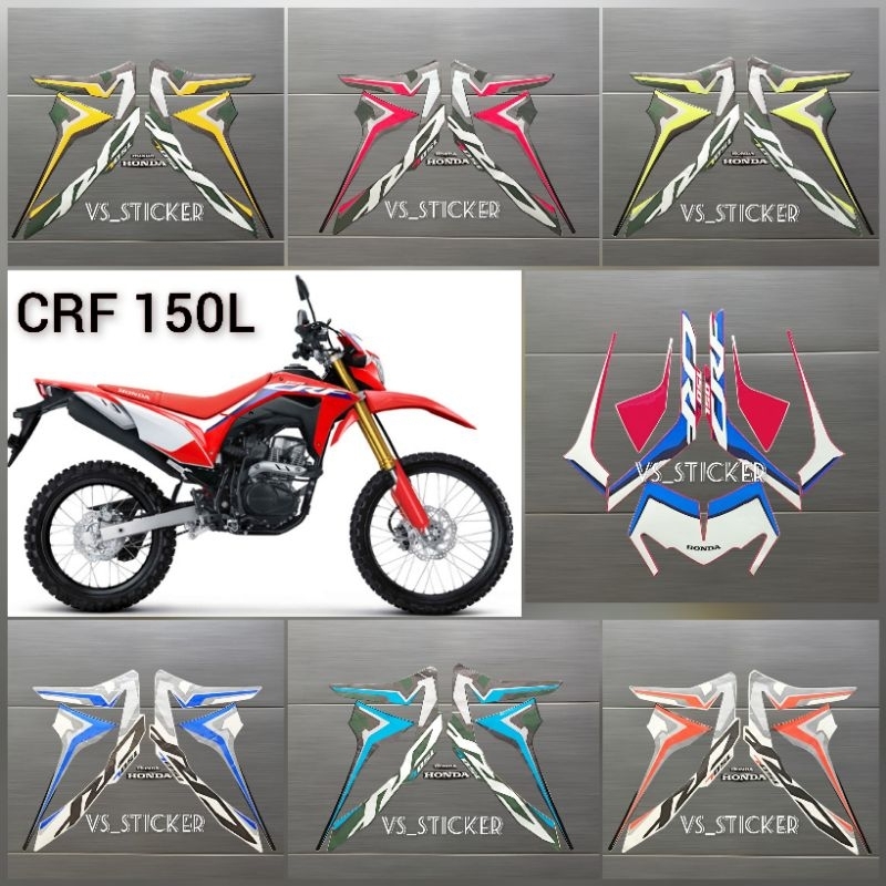 STRIPING LIST STANDART MOTOR HONDA CRF L 150 2022 MURAH