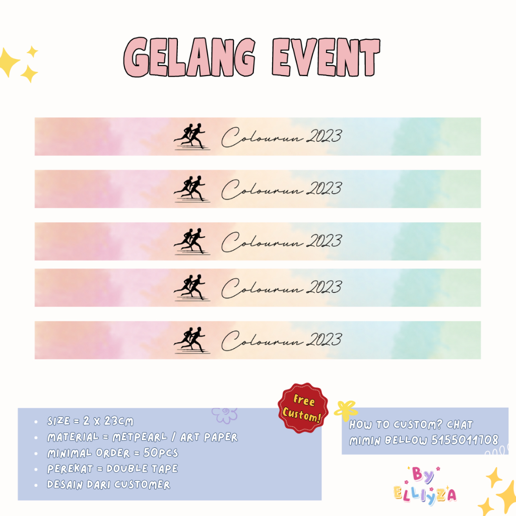 

Gelang Event / Tiket Gelang Custom