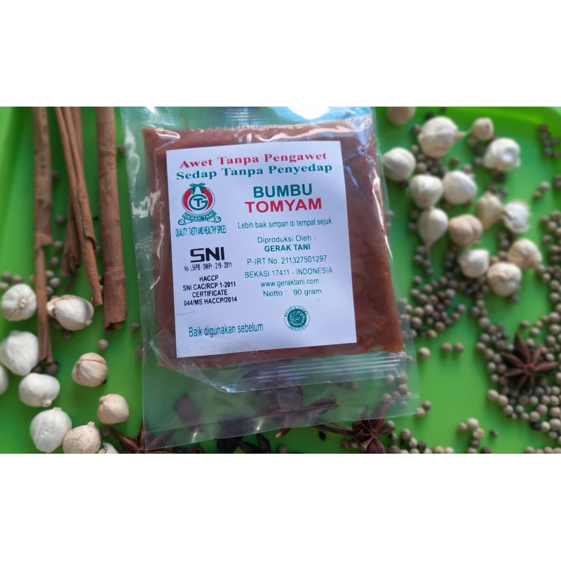 

Bumbu Tomyam Gerak Tani 90 gr