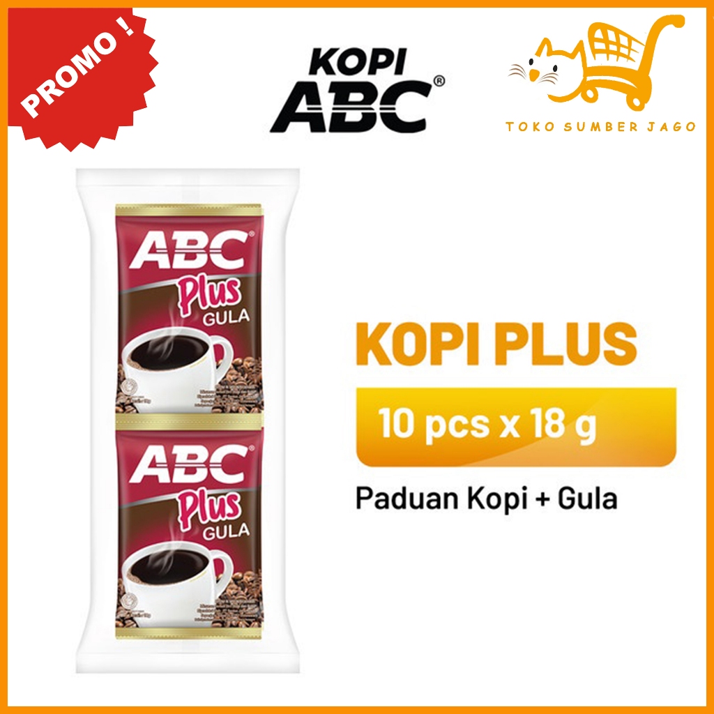 

Kopi Abc Plus Isi 10 Sachet x18gr