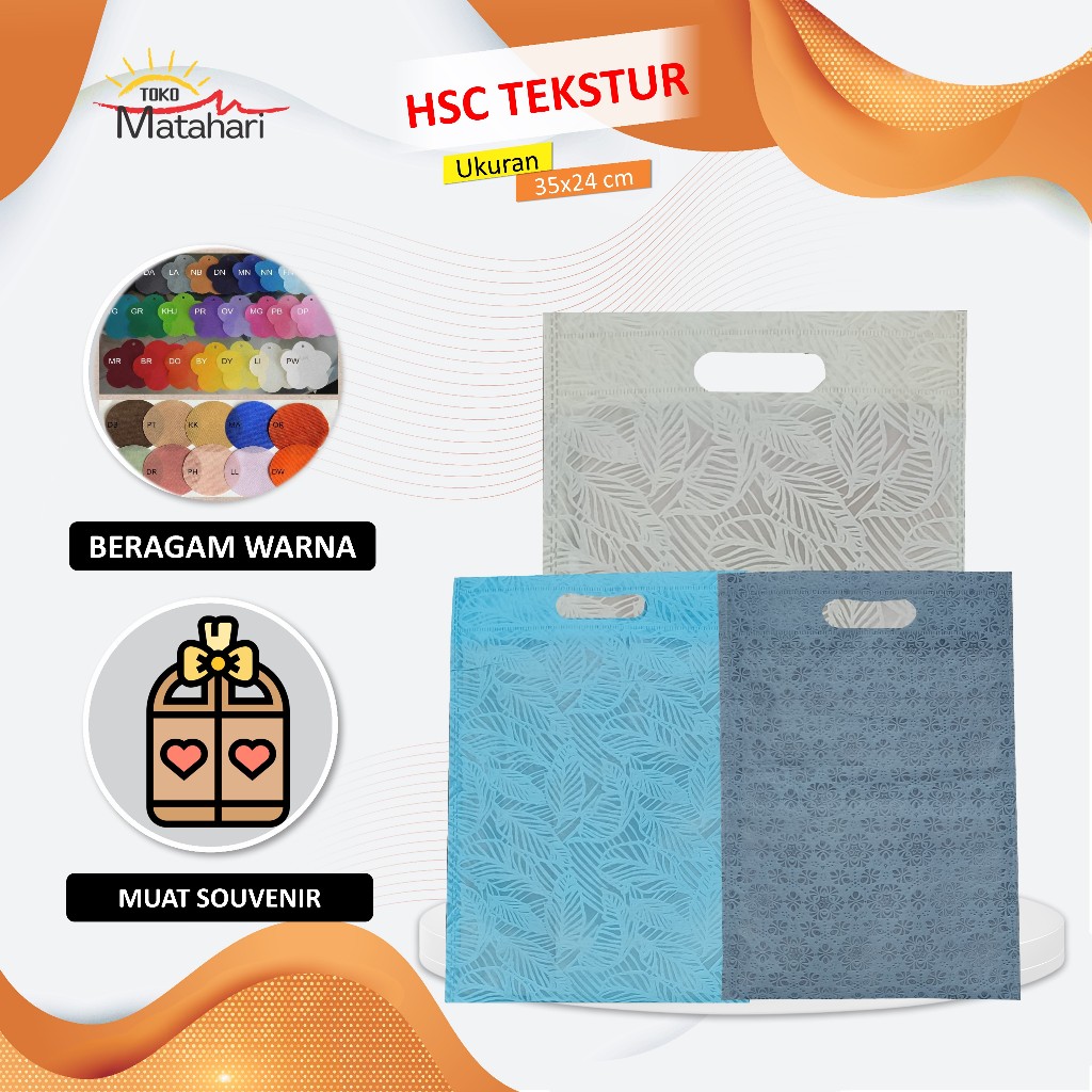 

[GROSIR] Tas Souvenir Pernikahan Tas Souvenir Hajatan Bahan Spundbond Tas Kain Spunbond Oval Tas Spunbond Oval Hsc Tekstur 35X24