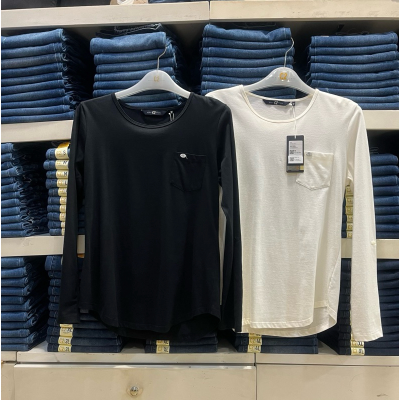 kaos wanita lengan panjang C2 original NEW ARRIVAL