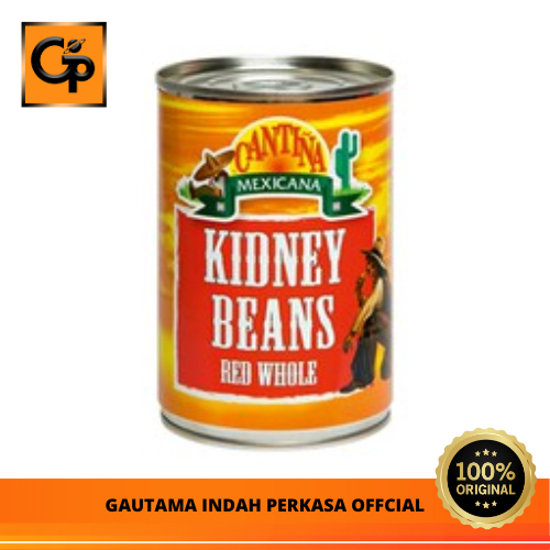 

Kacang Merah Cantina Mexicana Kidney Beans Red Whole 400g