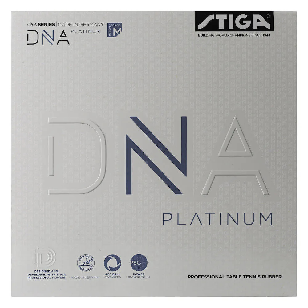 DNA PLATINUM medium || karet bet pingpong original stiga