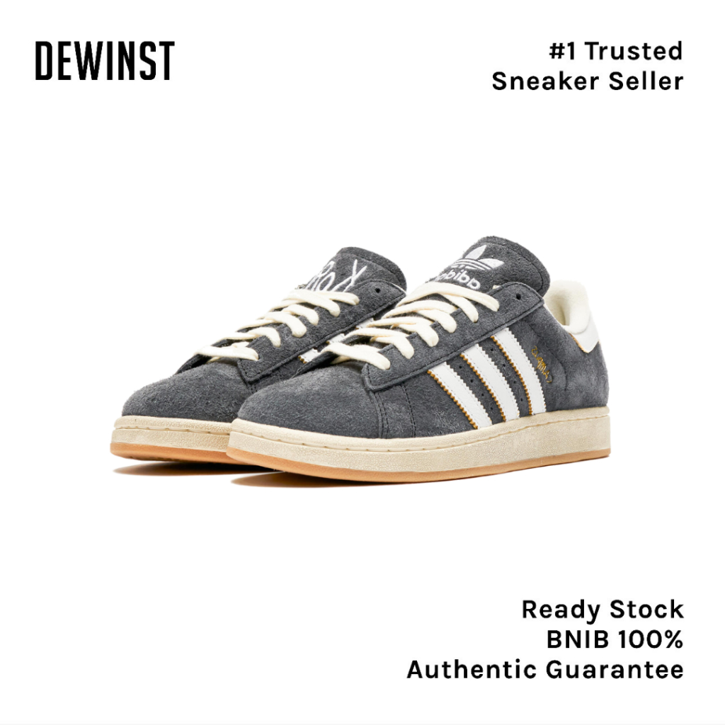 Adidas Campus 2.0 x KORN Grey Carbon BNIB RESMI ORIGINAL