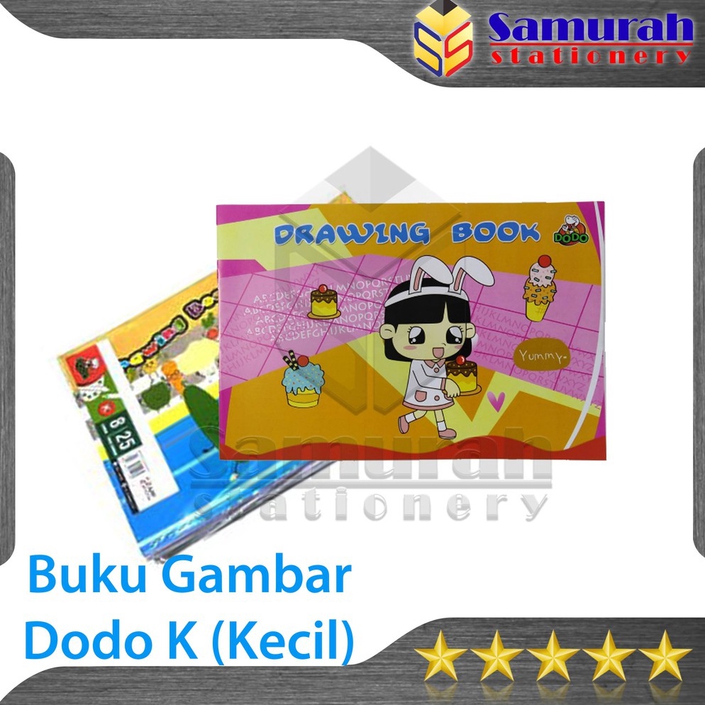 

KODE A65L Buku Gambar Dodo Ukuran Kecil Drawing Book 8 K Buku Sketsa Mengambar Kecil Uk 8K B5 Untuk TK SD