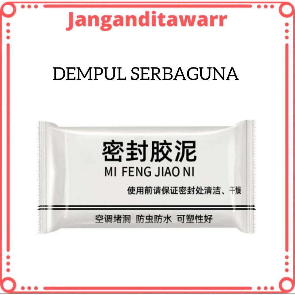 Sealent Dempul Tembok Dinding Lem Semen Serbaguna Penambal Tembok Instan Anti Tikus Anti Kecoa Anti 
