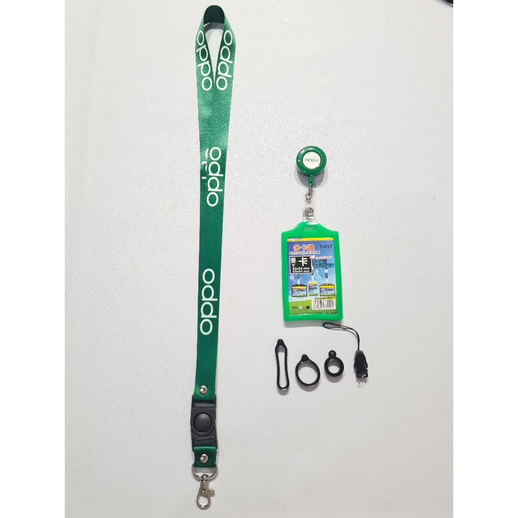 

Cetak Lanyard Oppo Full Warna Hijau | custom oppo | print lanyard - gantungan hp - holder - yoyo logo