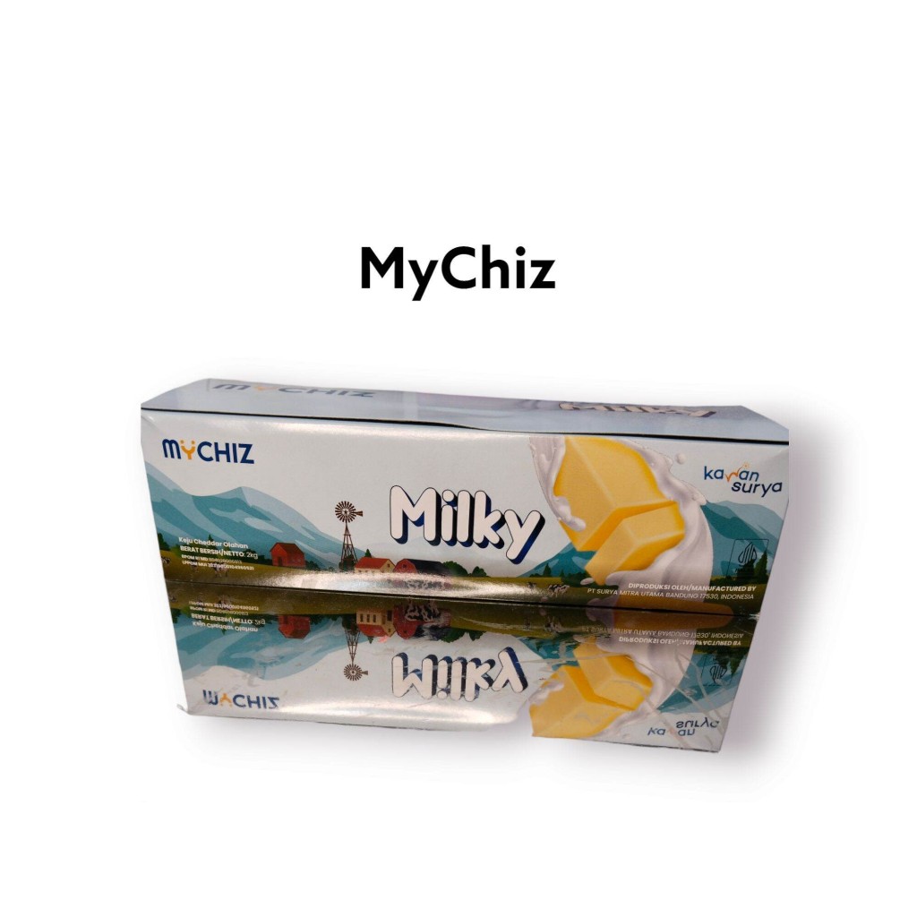 

Keju MyChiz Milky Cheddar Cheese 250gr / 500gr / 1kg - REPACK