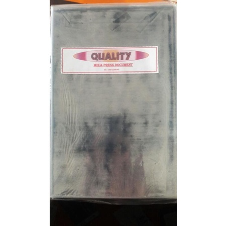 

Plastik Press Mika Folio 1Pcs/1 Lembar