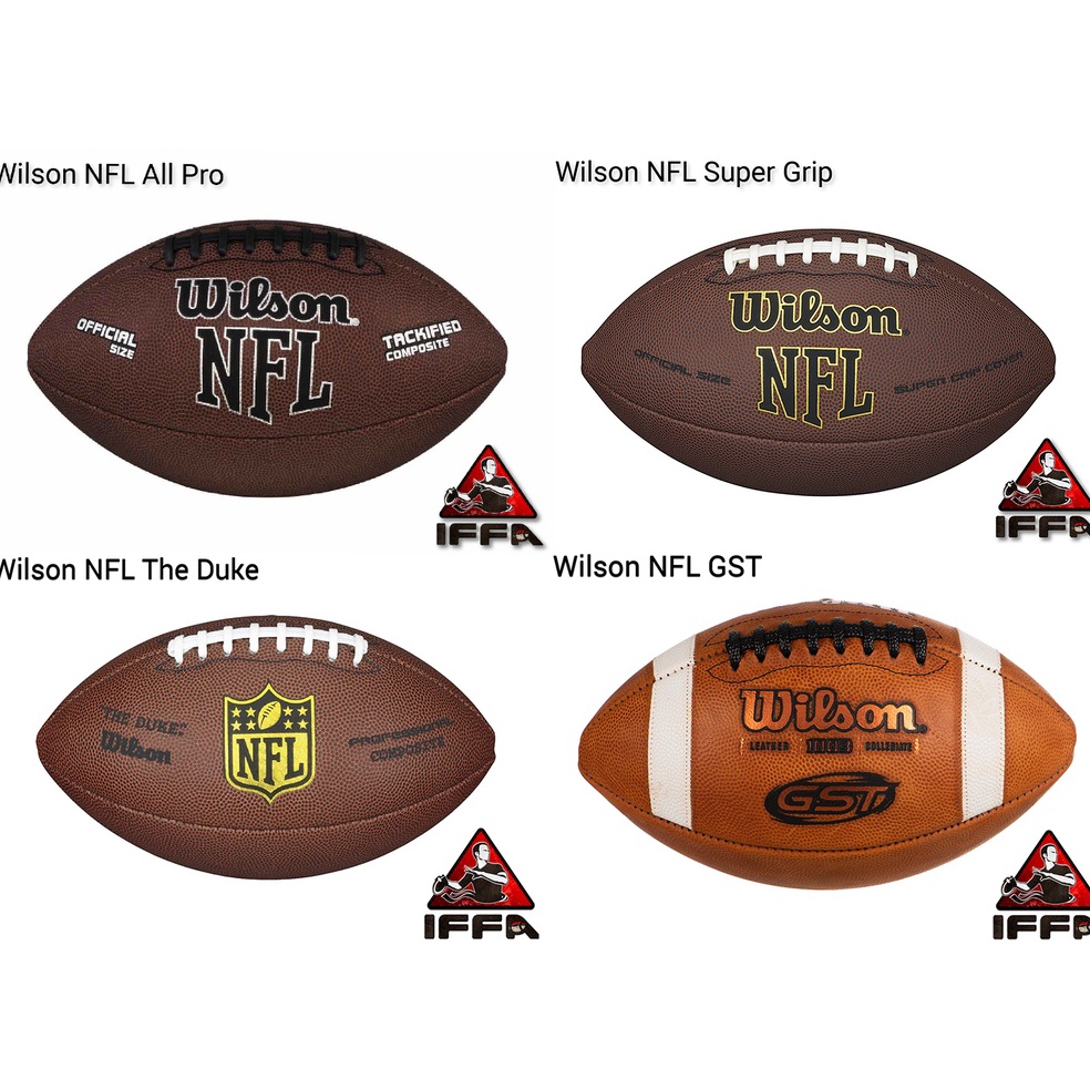 KODE L18A Bola Wilson NFL  Flag Football  Rugby  American Football