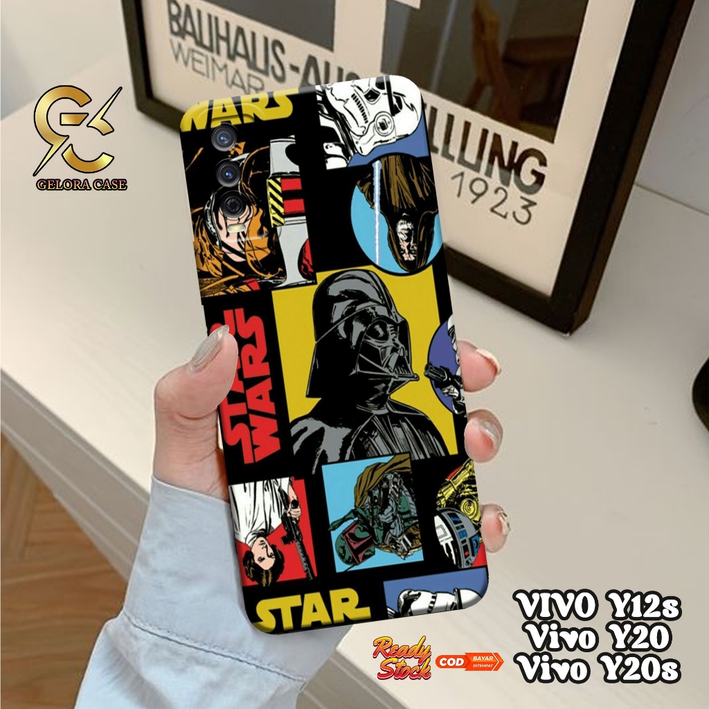Case Vivo Y12S / Y20 / Y20S - geloracase - Casing Vivo Y12S Vivo Y20 Vivo Y20S - Motif case Starwars