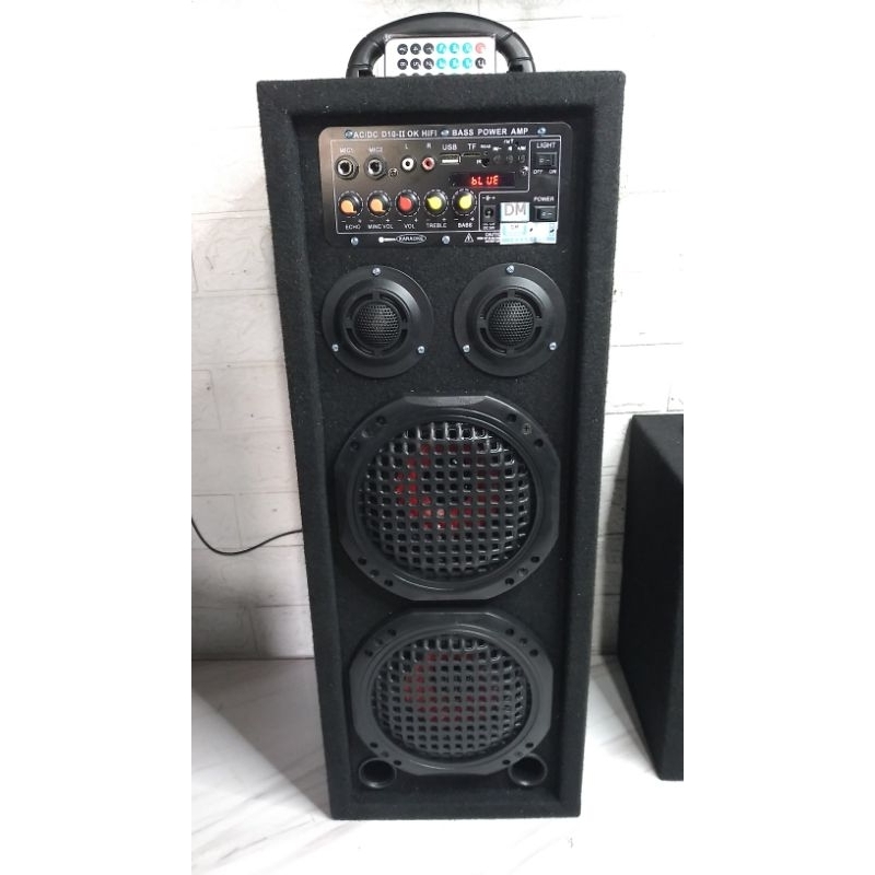 Audio Aktif Single Dobel Wofer mini 6Inch System Bluetooth Bass Pro