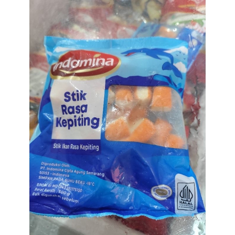 

INDOMINA STIK IKAN RASA KEPITING 500GR FROZEN FOODS ENAK LAZIZ MURAH TOP TERLARIS THE BEST BAGUS HALAL SANGAT COCOK UNTUK TAMBAHAN BEKAL ANAK SEKOLAH PEKANBARU DAN SEKITARNYA PENGIRIMAN AMAN READY PEKANBARU BISA COD PANAM RIMBO PANJANG RIAU INDONESIA CUS