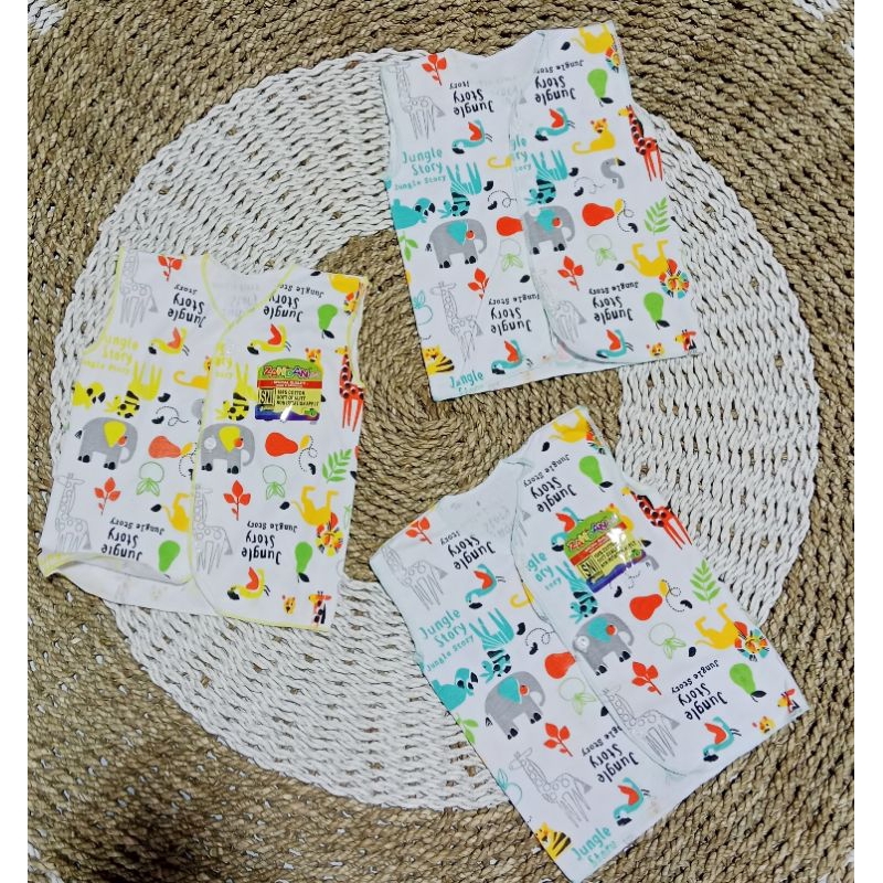 baju bayi kensi zahdan, shankusen ( 3 pcs)