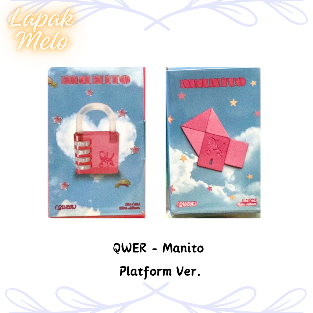 READY STOCK - QWER - Manito Platform Ver. Random