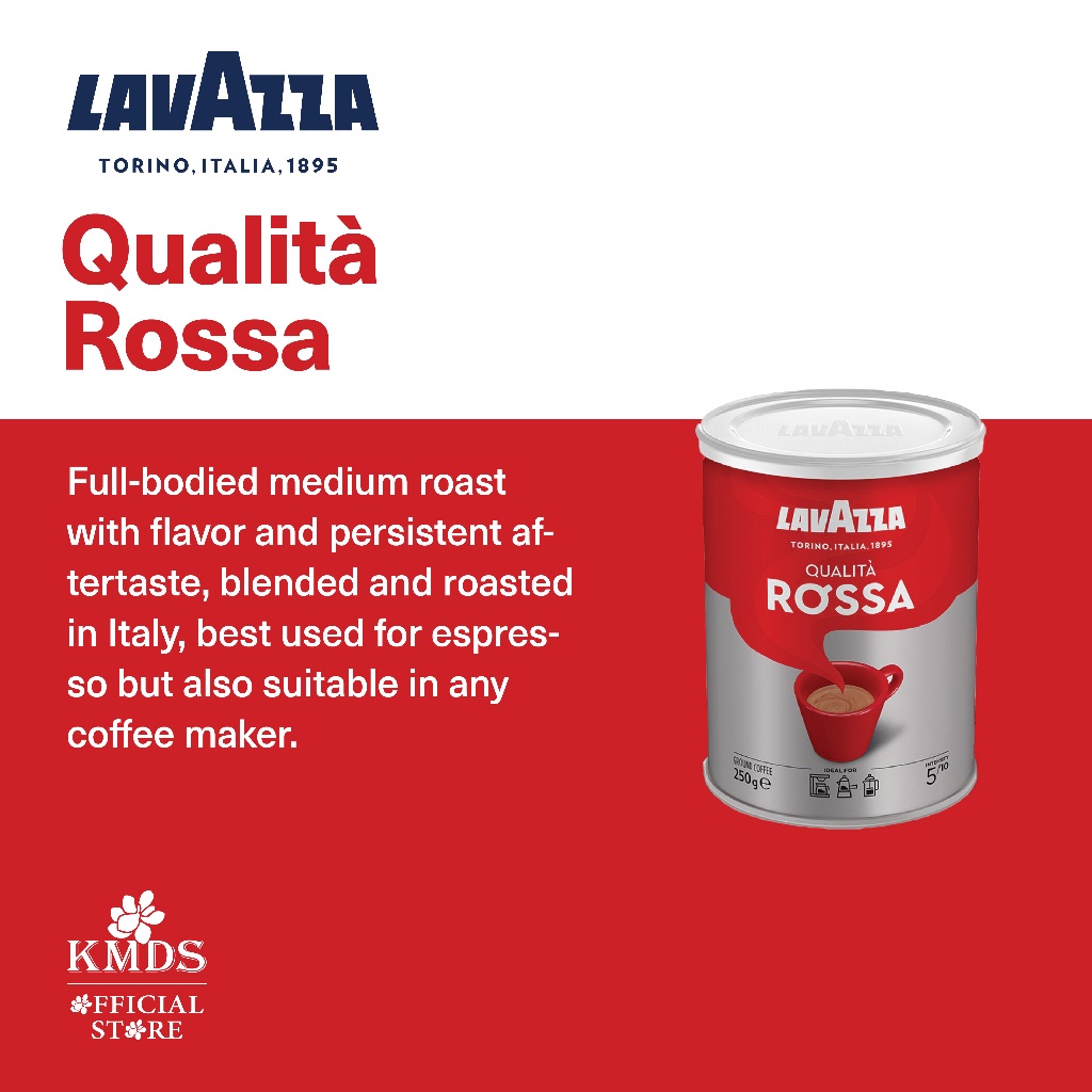 

Lavazza Qualita Rossa Ground Coffee 250 GR