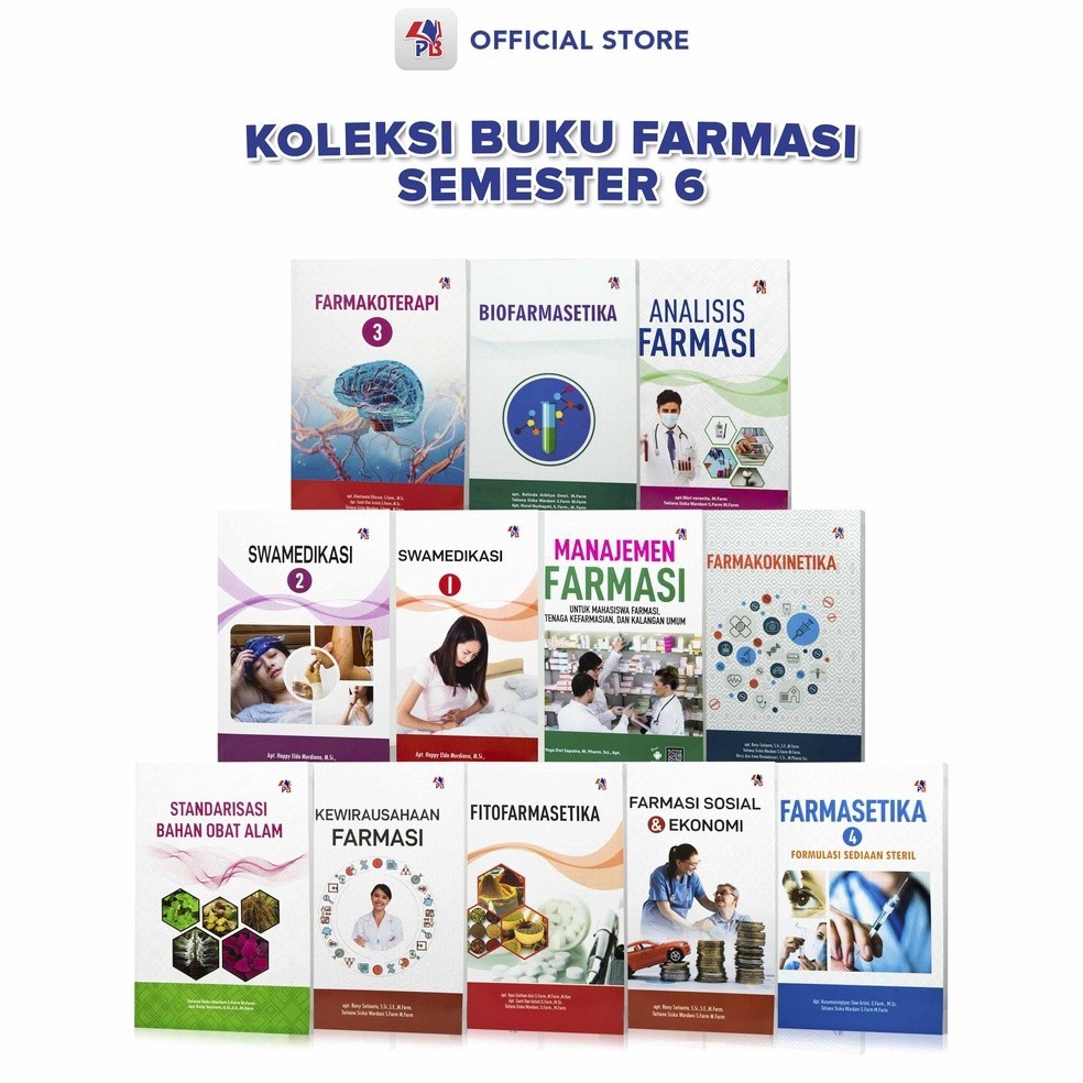 KODE O56H Buku Kuliah Farmasi Semester 6  Analisis Farmasi  Biofarmasetika  Farmakokinetika  Farmako