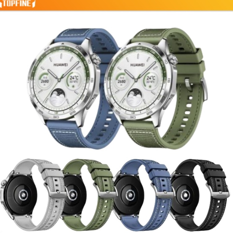 Nylon Strap For Huawei Watch GT 446mm 22mm Silicone Replacement Watchband Bracelet Belt Watch Huawei