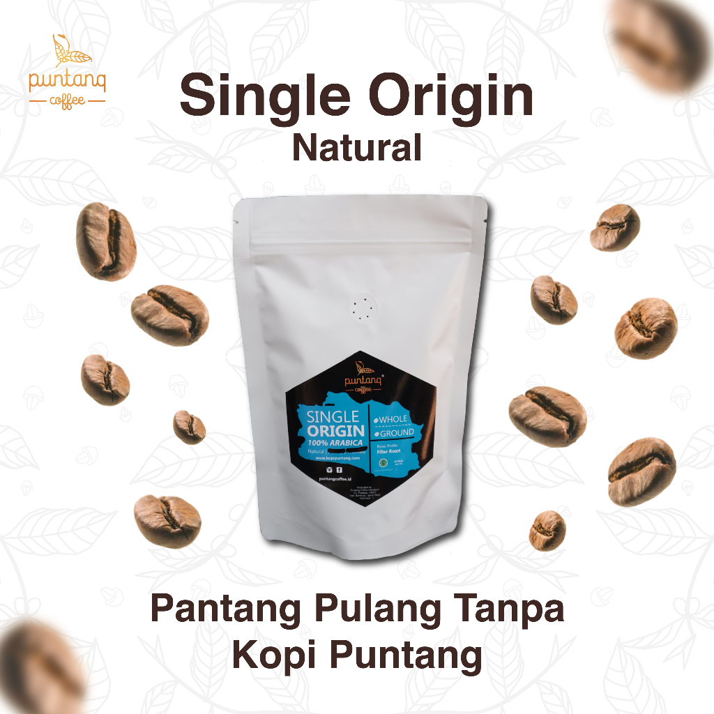 

Kopi Puntang Natural Arabika Original 250gr