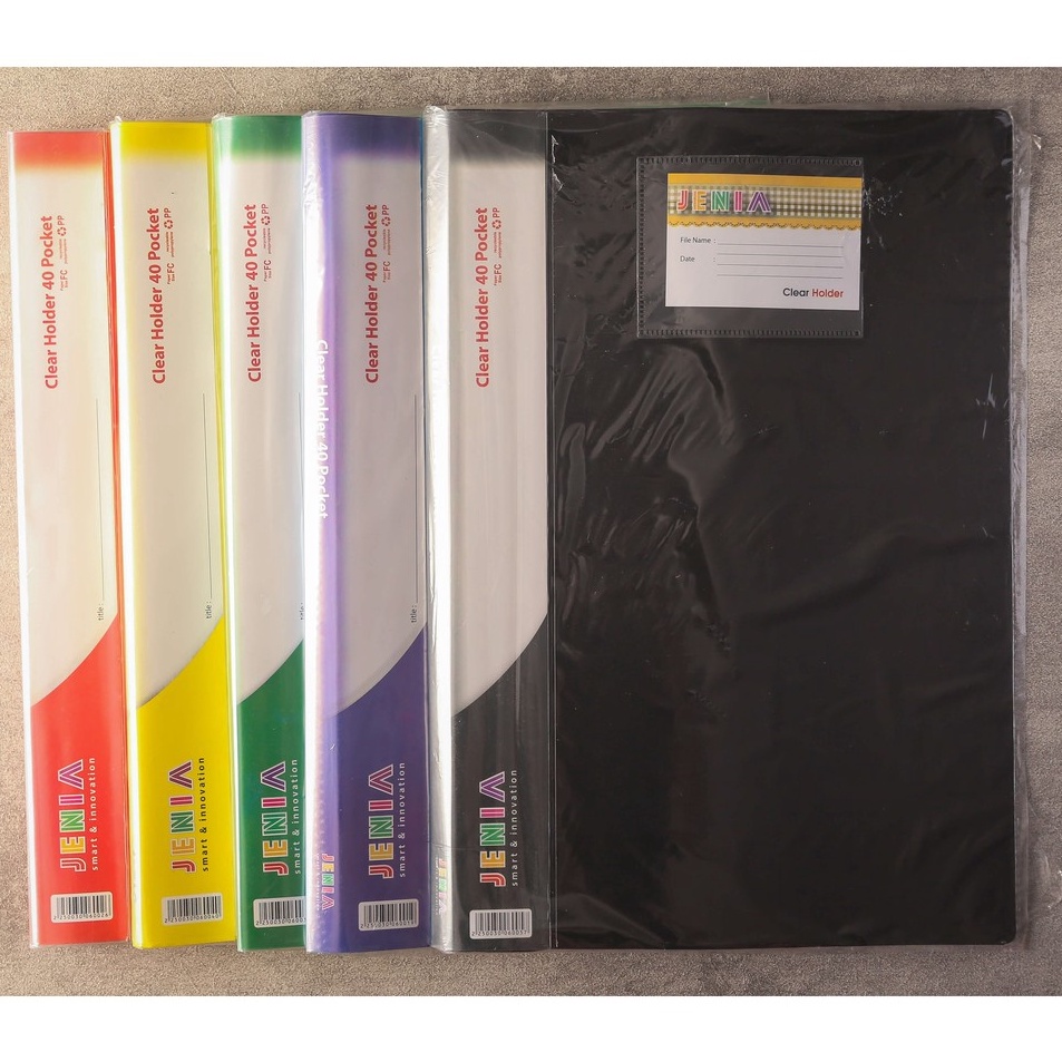 

Cepaat Clear Holder 4 poket Polos Folio