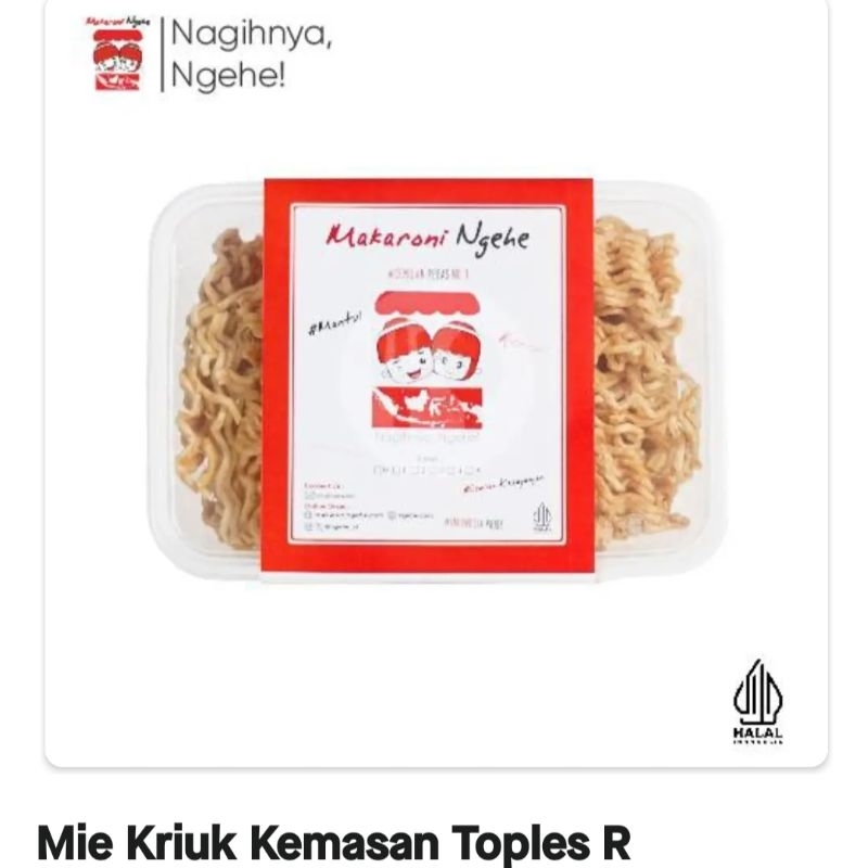 

Makaroni NGEHE Mie Kriuk BOX REGULER