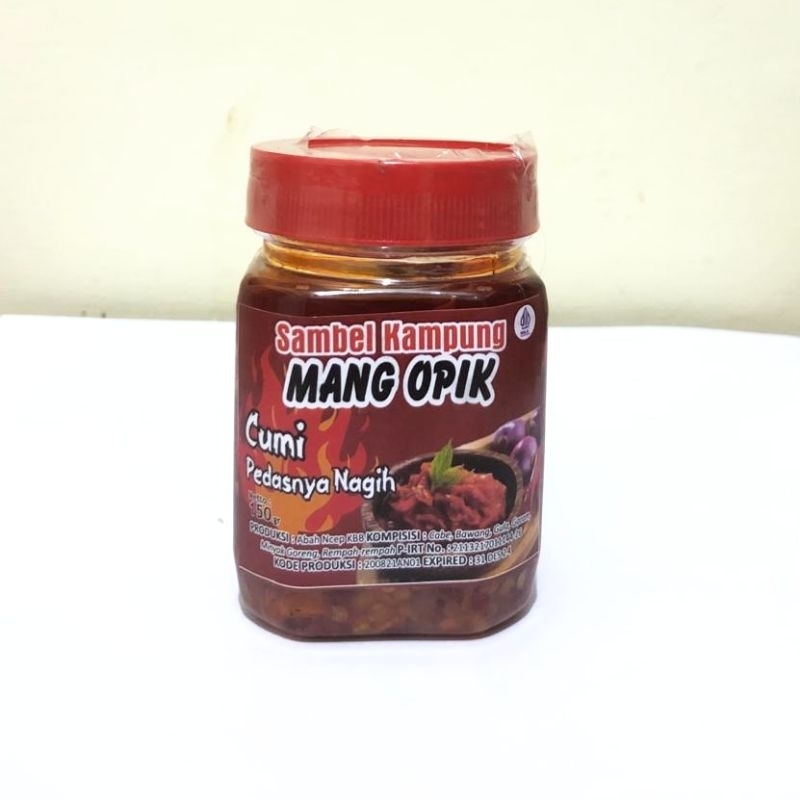 

Sambel Kampung Mang Opik varian Cumi