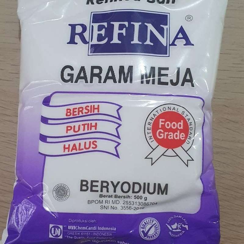 

Garam meja refina _ 500gr