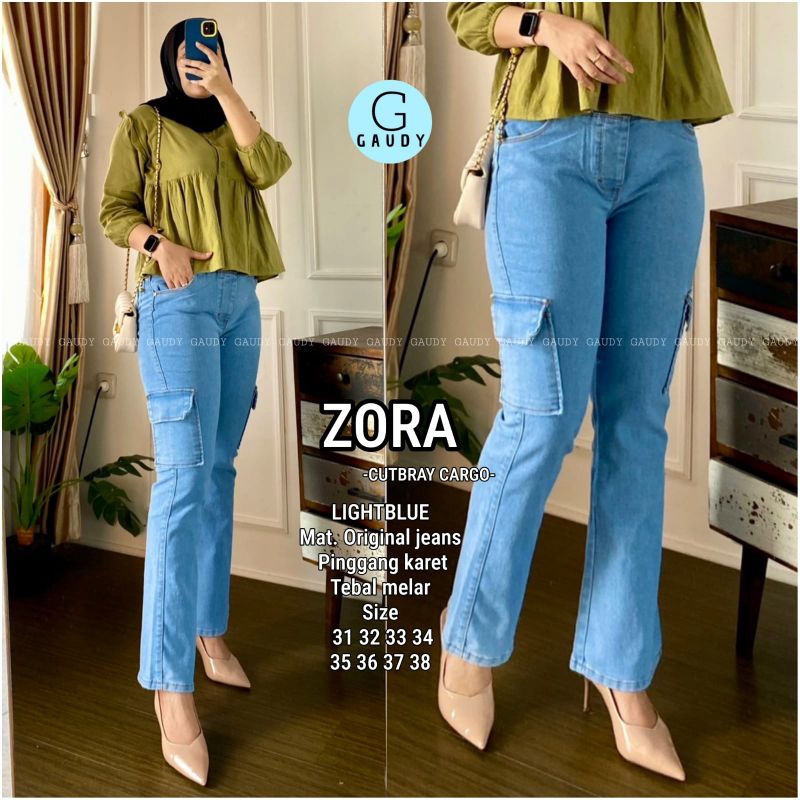 ZORA CUTBRAY CARGO PANT by Gaudy