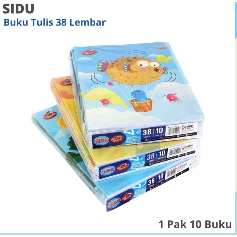 

Buku Tulis Sinar Dunia isi 38 (SIDU) Pack