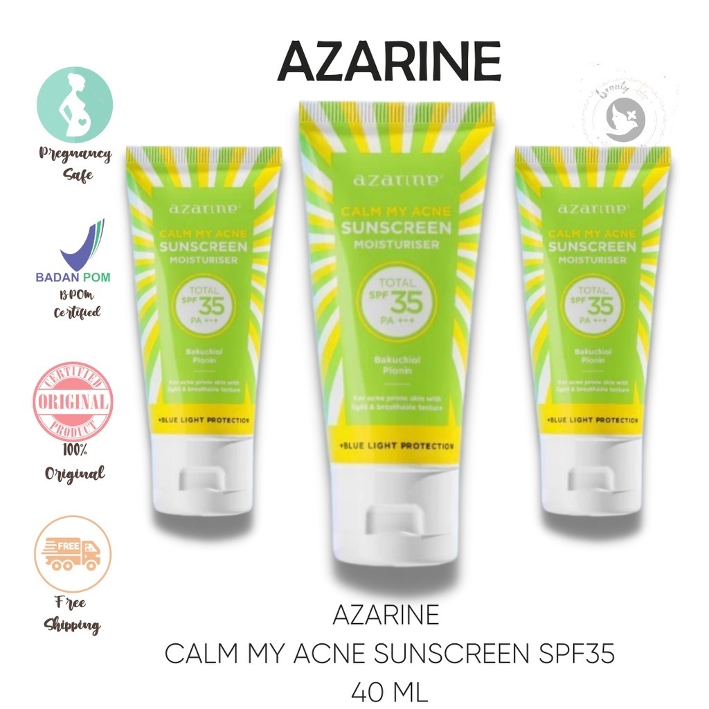 Azarine Calm My Acne Sunscreen Moisturizer
