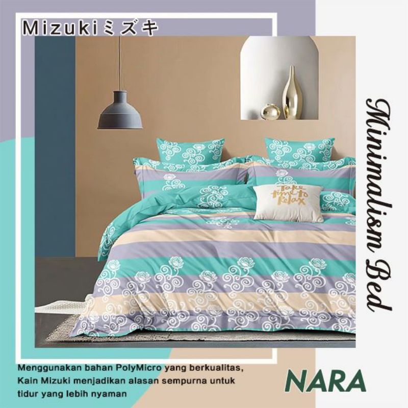 kain microtex meteran motif Nara
