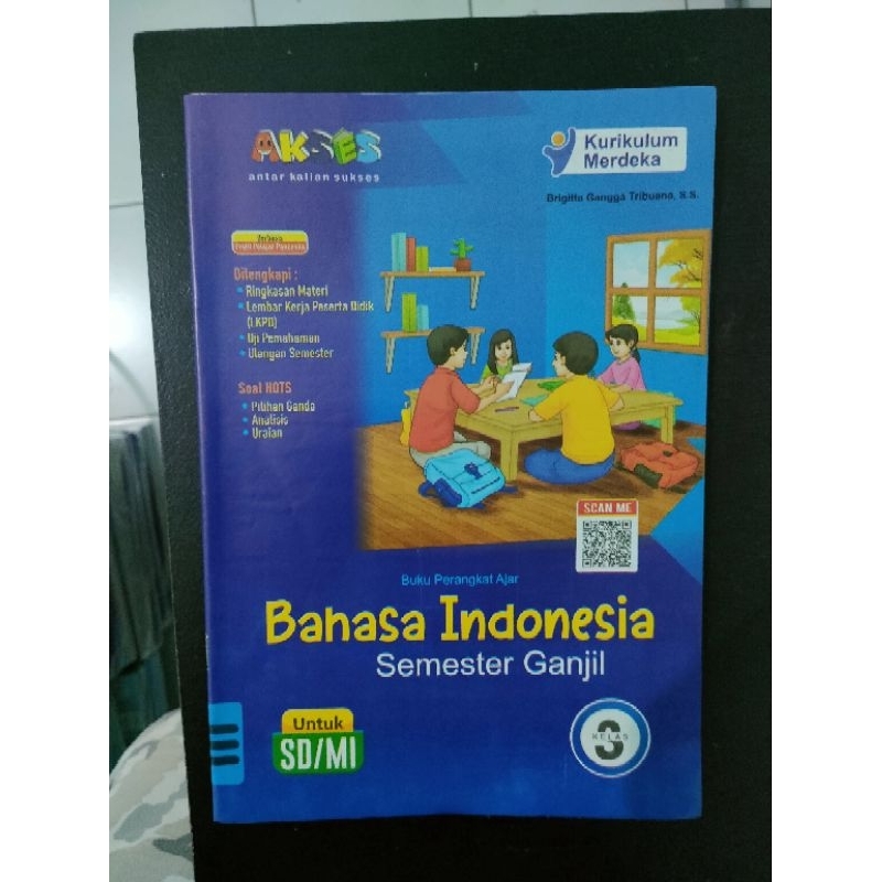Lks Akses Bahasa Indonesia Kur Mer kelas 3 semester 1