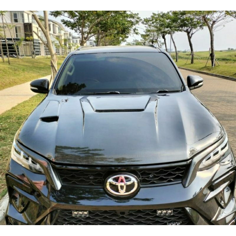 KAP MESIN CARBON KEVLAR,FORTUNER VRZ,HYLUX