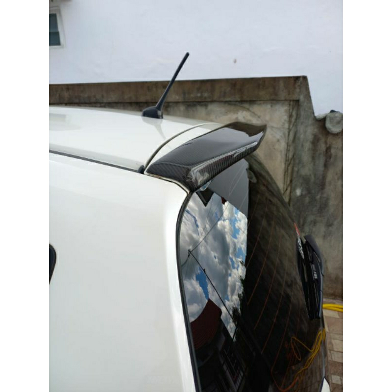 SPOILER CARBON JAZZ GE8,MDLO KECIL